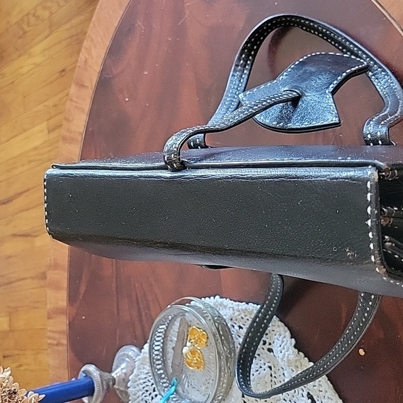 VTG Handmade leather tote - Picture 3 of 6